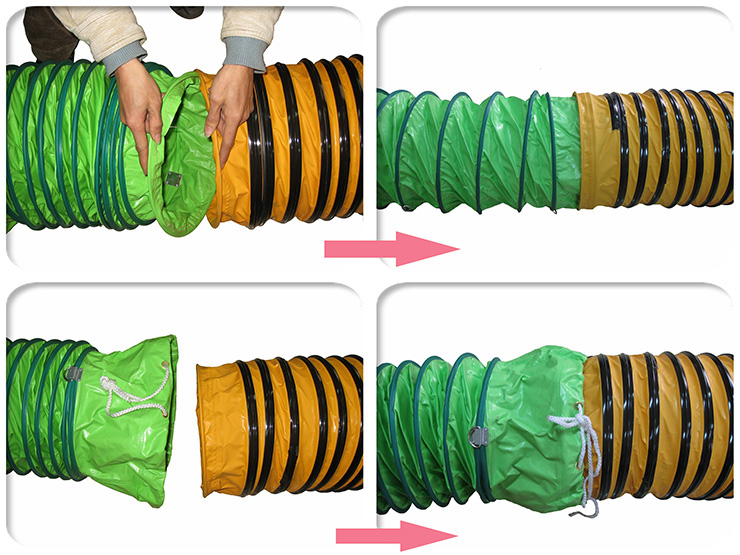 Flexible Duct Hosing for Exhaust Fan 